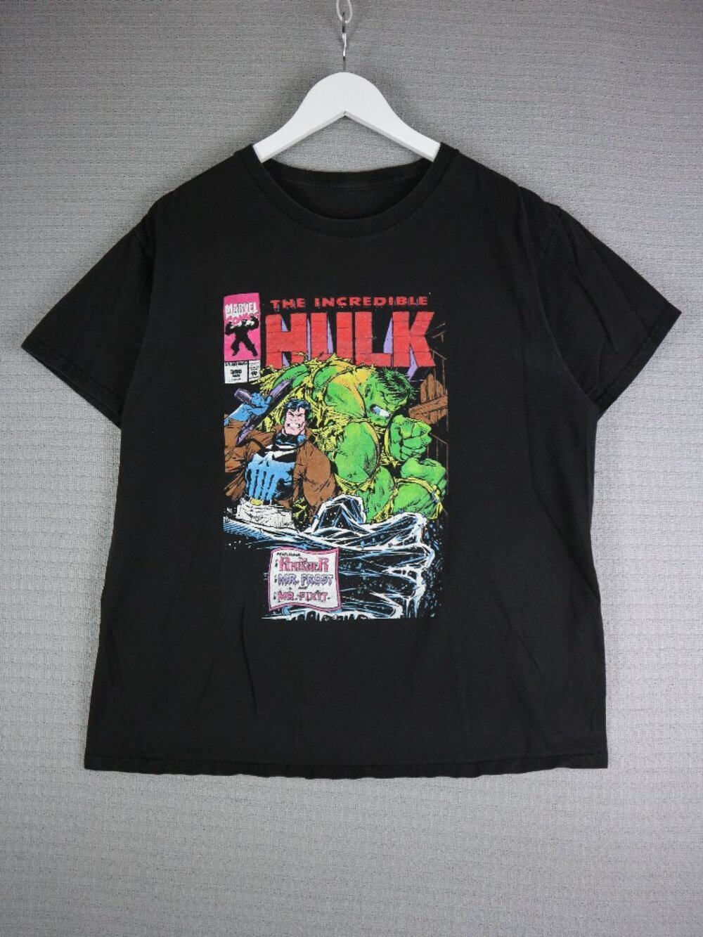 The incredible Hulk Comic Book Style Marvel Mens Large